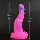 8.27in Big Soft Silicone Dragon Monster Dildo For Women Couples Orgasm