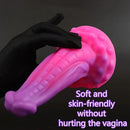 8.27in Big Soft Silicone Dragon Monster Dildo For Women Couples Orgasm