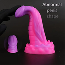 8.27in Big Soft Silicone Dragon Monster Dildo For Women Couples Orgasm