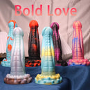 8.27in Big Soft Silicone Dragon Monster Dildo For Women Couples Orgasm