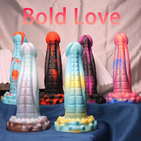 8.27in Big Soft Silicone Dragon Monster Dildo For Women Couples Orgasm