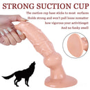 8.27in Dog Wolf Animal Dildo Weird Sex Toy For Women Gay