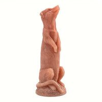 8.27in kangaroo Animal Silicone Soft Big Dildo Fantasy Odd Sex Toy For Adults