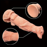 8.27in kangaroo Animal Silicone Soft Big Dildo Fantasy Odd Sex Toy For Adults
