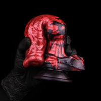 8.27in Knotted Dog Big Cock Dildo with Powerful Suction Cup Sex Toy