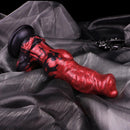 8.27in Knotted Dog Big Cock Dildo with Powerful Suction Cup Sex Toy