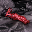 8.27in Knotted Dog Big Cock Dildo with Powerful Suction Cup Sex Toy