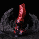 8.27in Knotted Dog Big Cock Dildo with Powerful Suction Cup Sex Toy