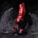 8.27in Knotted Dog Big Cock Dildo with Powerful Suction Cup Sex Toy