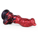 8.27in Knotted Dog Big Cock Dildo with Powerful Suction Cup Sex Toy