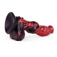 8.27in Knotted Dog Big Cock Dildo with Powerful Suction Cup Sex Toy