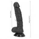 8.27in Large Realistic Male Dildo Manual Masturbation Toy For Women