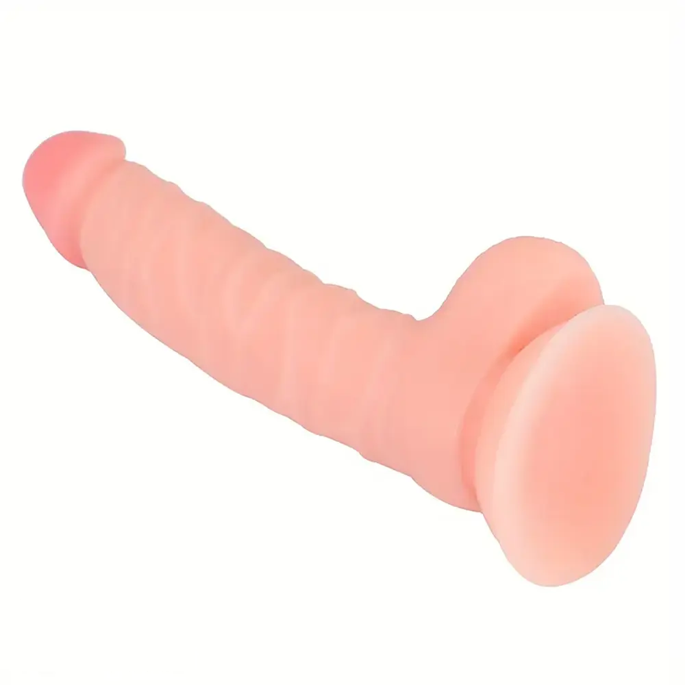 8.27in Large Realistic Male Dildo Manual Masturbation Toy For Women