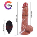 8.27in Lifelike Cumming Couples Dildo Sex Toy For Adult Masturbation