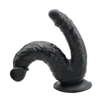 8.27in Lifelike Dual Big Small Dildo With Strong Sucker For Lesbian