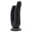8.27in Lifelike Dual Big Small Dildo With Strong Sucker For Lesbian