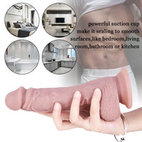 8.27in Lifelike Feeling Real Penis Dildo For G-spot Massage