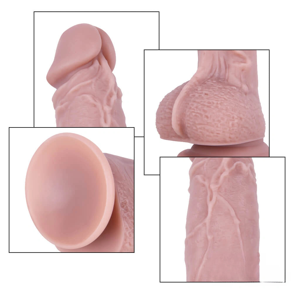 8.27in Lifelike Feeling Real Penis Dildo For G-spot Massage