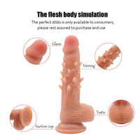 8.27in Perfect Body Dildo For Anus Vaginal Stimulation