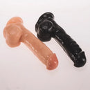8.27in PVC Skin Feeling Big Dildo Sex Toy For Women Clit Masturbator