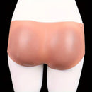 8.27in Real Silicone Dildo Pants With Tie Rope Hollow Penis Soft Dildo