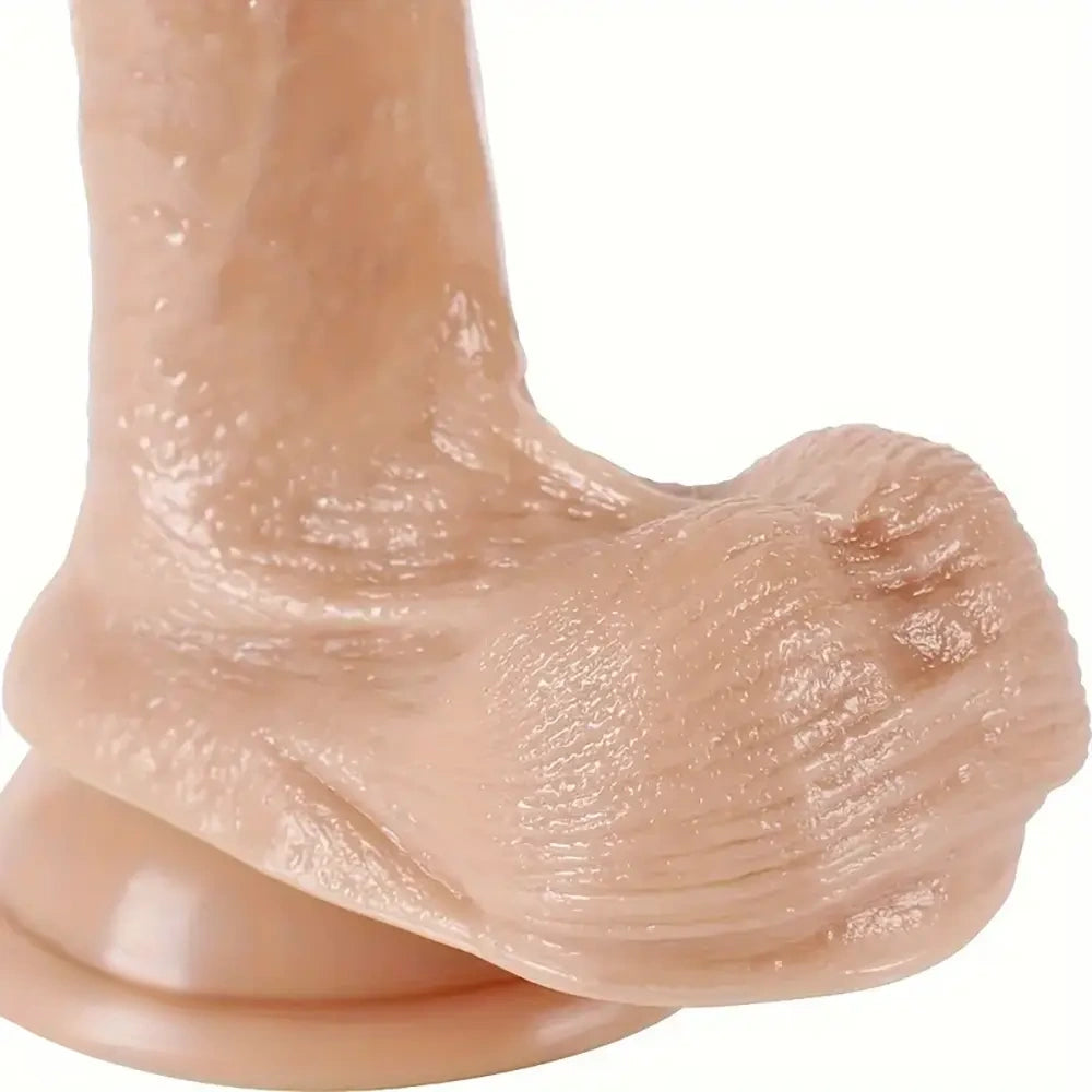 8.27in Realistic Big PVC Dildo For Couples Real Enhanced Pleasure