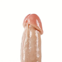 8.27in Realistic Big PVC Dildo For Couples Real Enhanced Pleasure