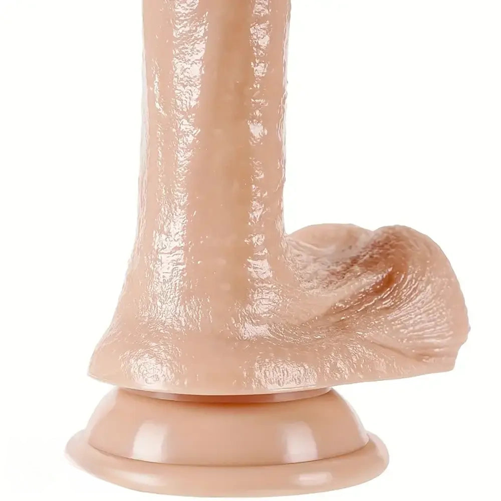 8.27in Realistic Big PVC Dildo For Couples Real Enhanced Pleasure