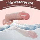 8.27in Realistic Double-Headed Liquid Silicone Dildo With 3D Veins