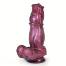8.27in Realistic Horse Flexible Silicone Big Dildo Animal Penis Massager