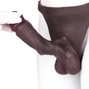8.27in Realistic Male Penis Silicone Hollow Strap on Dildo Panty For Sex