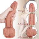 8.27in Realistic Women Fucking Dildo With Balls For Anus Stimulation