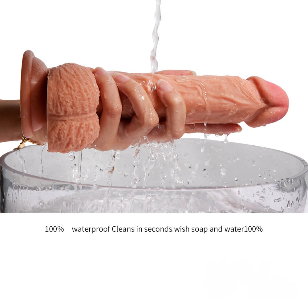 8.27in Silicone Dildo Sex Toy For Gay lesbian Women