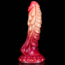 8.27in Silicone Dragon Fantasy Odd Makeup Ombre Dildo For Adults