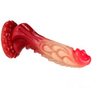 8.27in Silicone Dragon Fantasy Odd Makeup Ombre Dildo For Adults