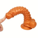 8.27in Silicone Spiked Intimate Vaginal Massager Dildo For Men And Women