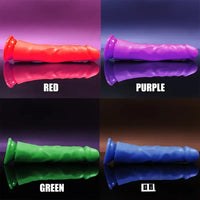 8.27in Soft Big Real Looking Silicone G Spot Dildo For Sex Toy User