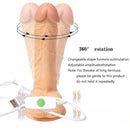 8.27in Soft Multi-Speeds Vibrating Rotation Dildo Sex Toy