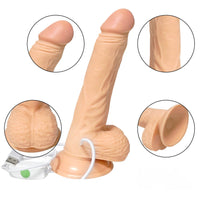 8.27in Soft Multi-Speeds Vibrating Rotation Dildo Sex Toy