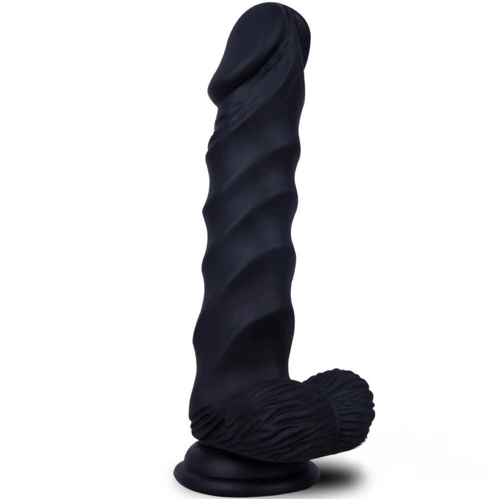 8.27in Special Spiral Design Dildo For Adult Couples Sex Toy