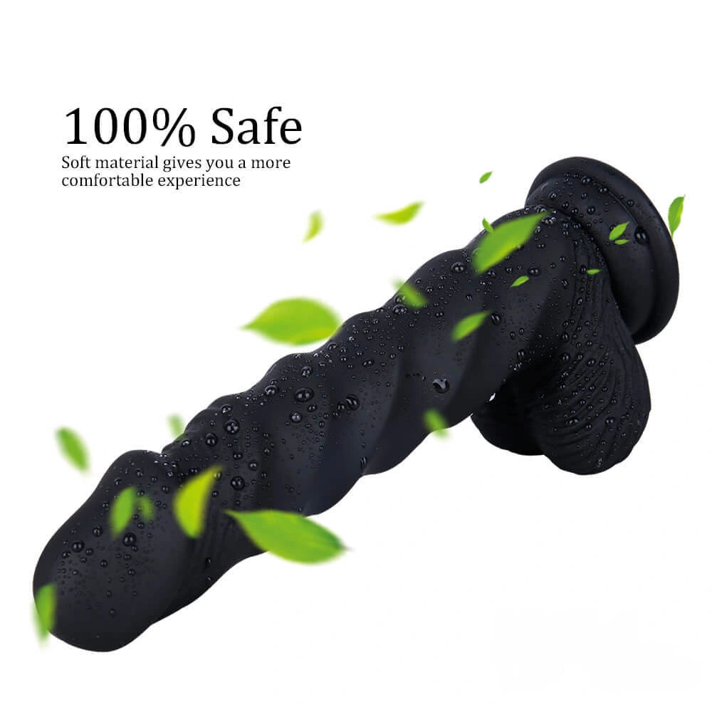 8.27in Special Spiral Design Dildo For Adult Couples Sex Toy