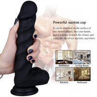 8.27in Special Spiral Design Dildo For Adult Couples Sex Toy