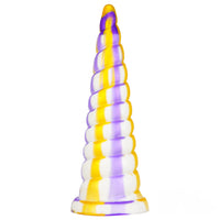 8.27in Unique Sculpt Dildo With Protrusions Threads For Anal Sex