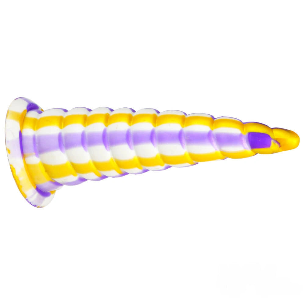 8.27in Unique Sculpt Dildo With Protrusions Threads For Anal Sex
