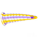 8.27in Unique Sculpt Dildo With Protrusions Threads For Anal Sex