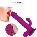 8.27in Wireless Control Thrusting Vibrating Dildo With 360°Rotation Beads