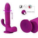 8.27in Wireless Control Thrusting Vibrating Dildo With 360°Rotation Beads