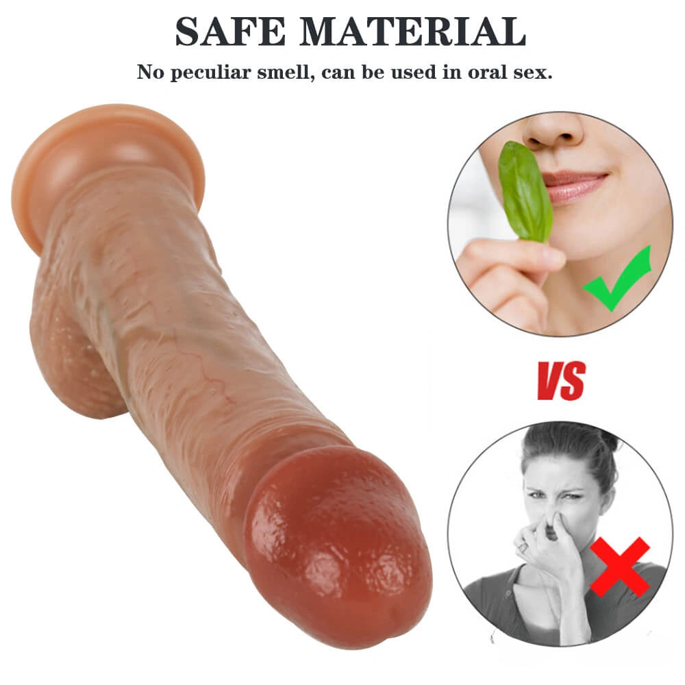 8.27in Women Couples Using Big Dildo For Orgasm Adult Sex Toy