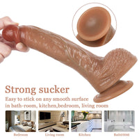 8.27in Women Couples Using Big Dildo For Orgasm Adult Sex Toy