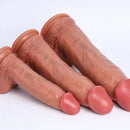 8.2in 10.2in 11.8in Soft Silicone Big Dildo For G-Spot Anal Vaginal Stimulation